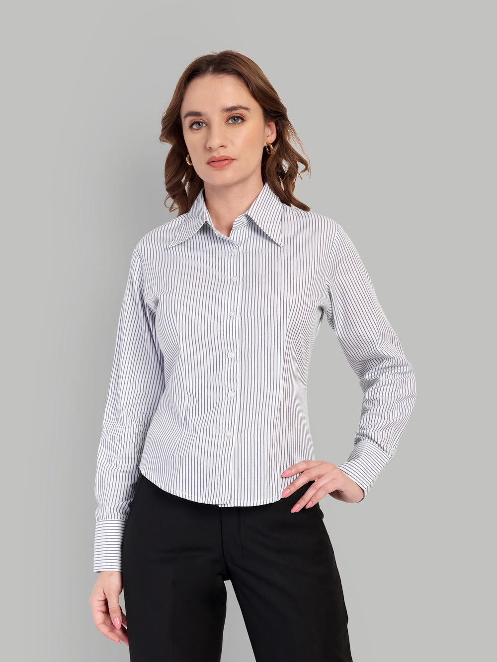 Signature Stripe Formal Shirt