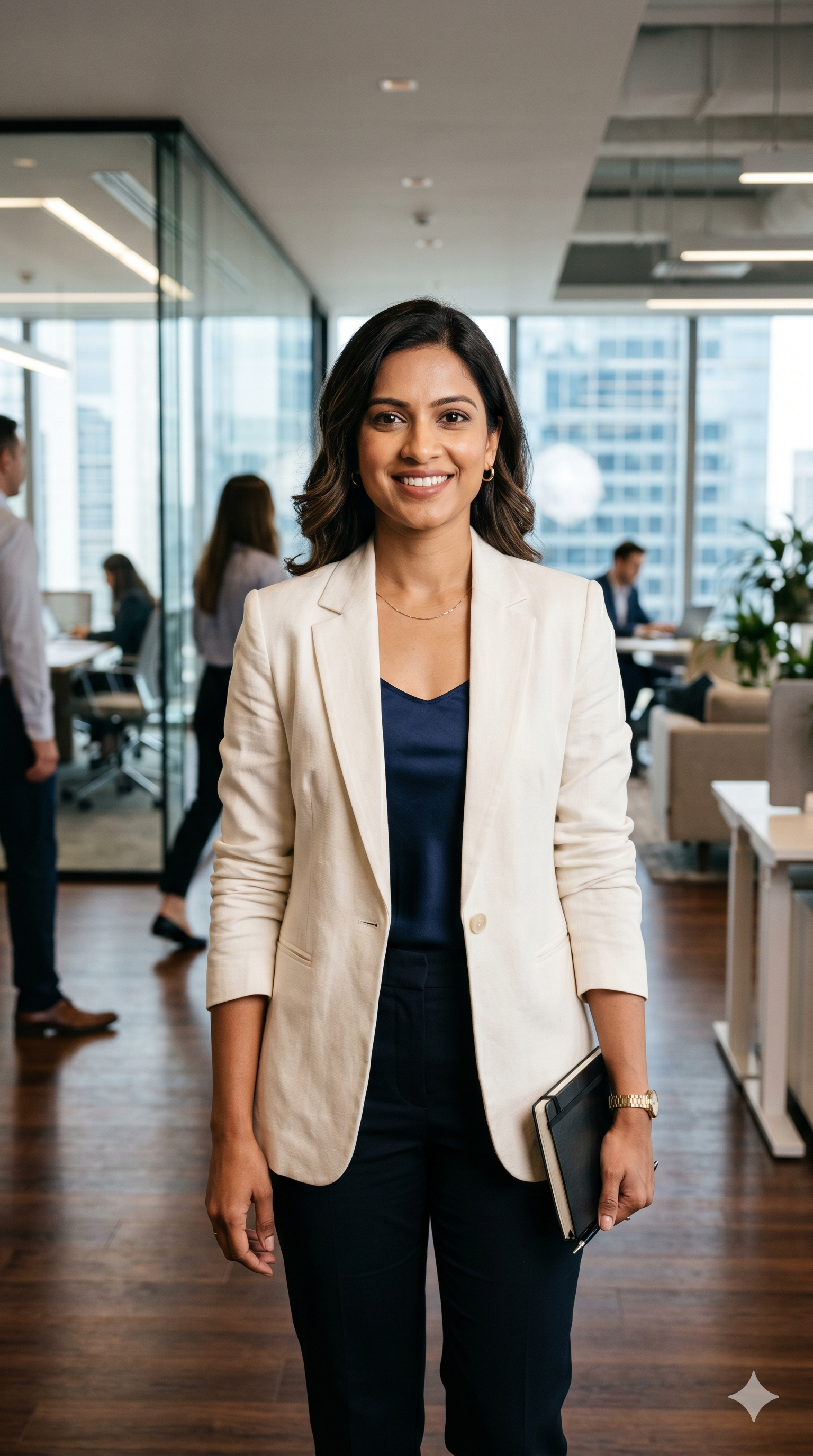 Women's Off-White Premium Formal Blazer