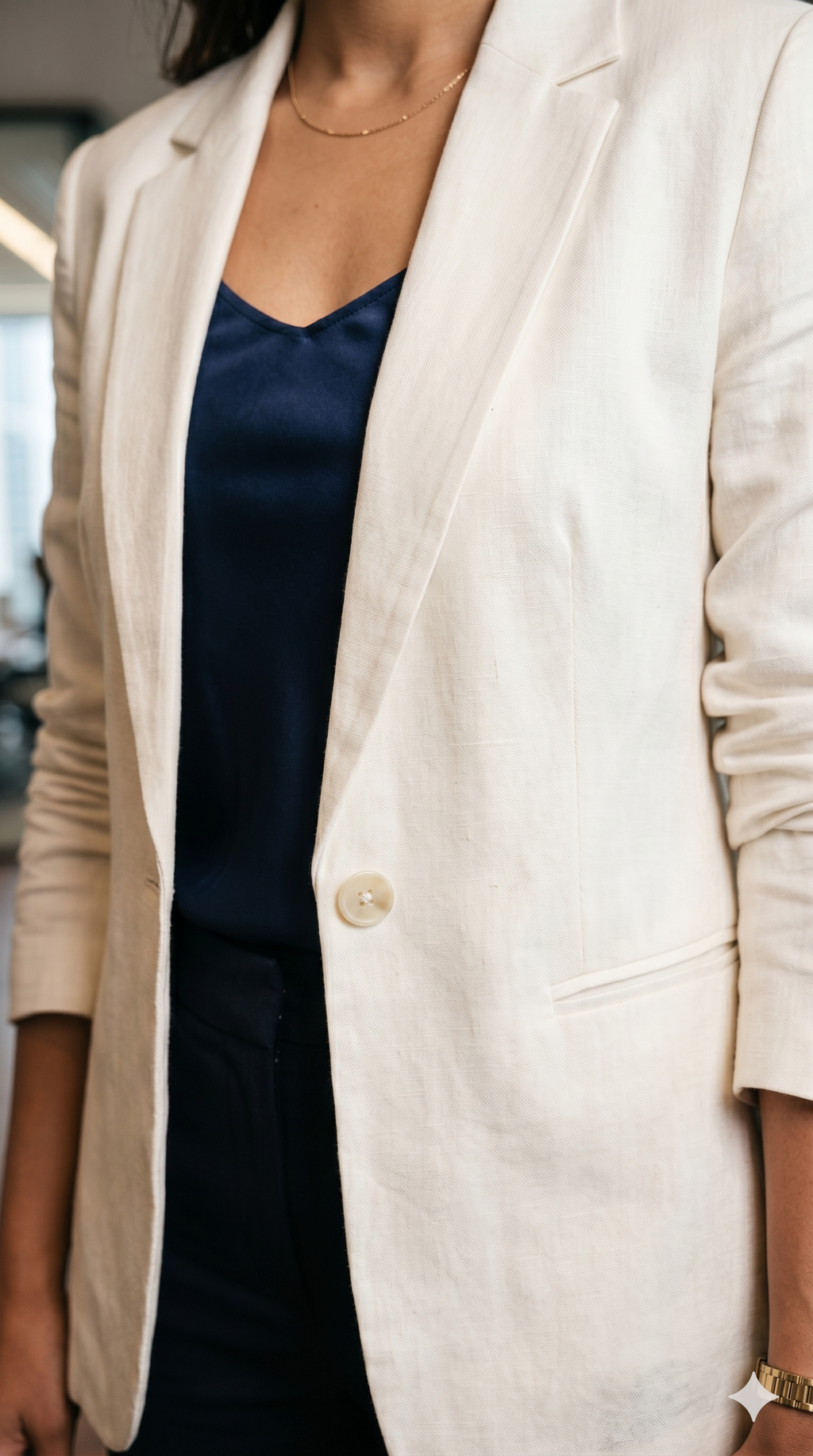 Women's Off-White Premium Formal Blazer