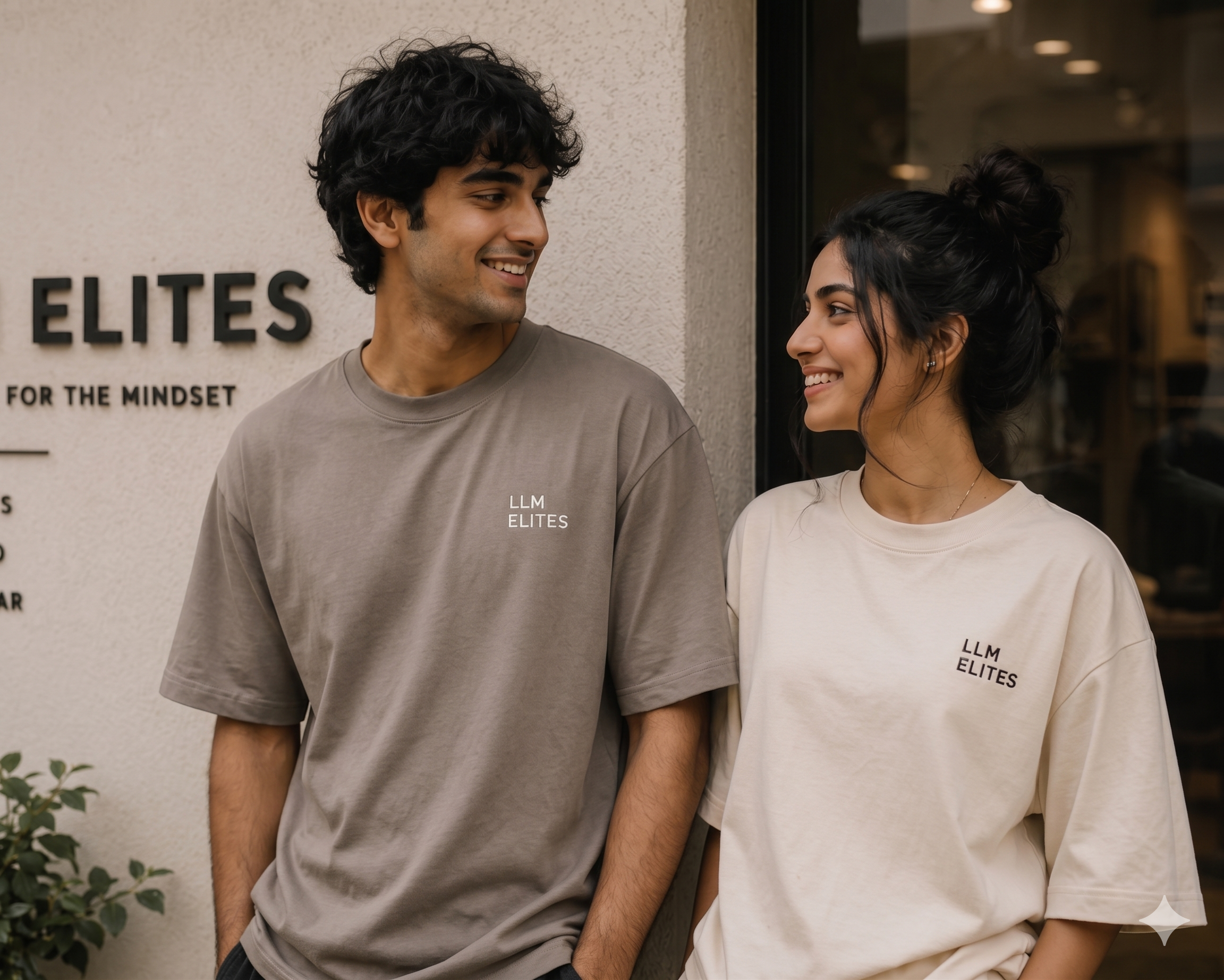 Oversized Co-Ord Set – Premium Cotton Relaxed Fit T-Shirt & Jogger Lounge Wear Set