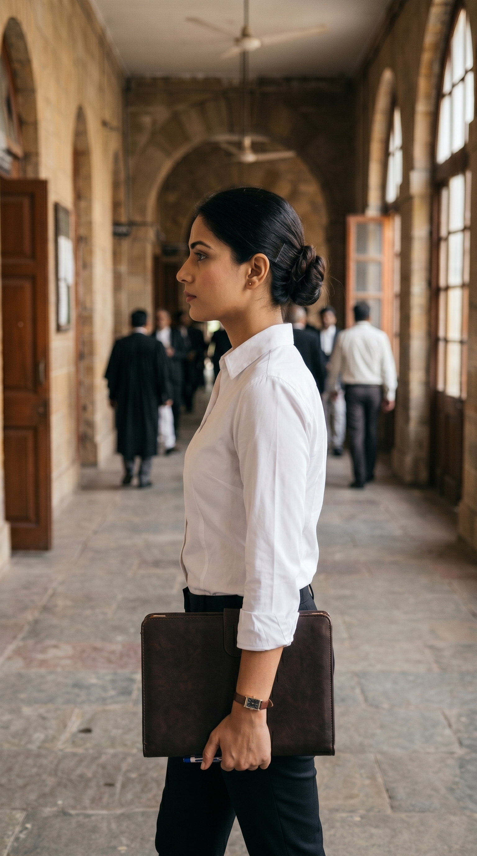 Women's White Formal Office Shirt & Black Trousers Set | Professional Business Casual Workwear | Corporate, Interview & Office Wear Outfit
